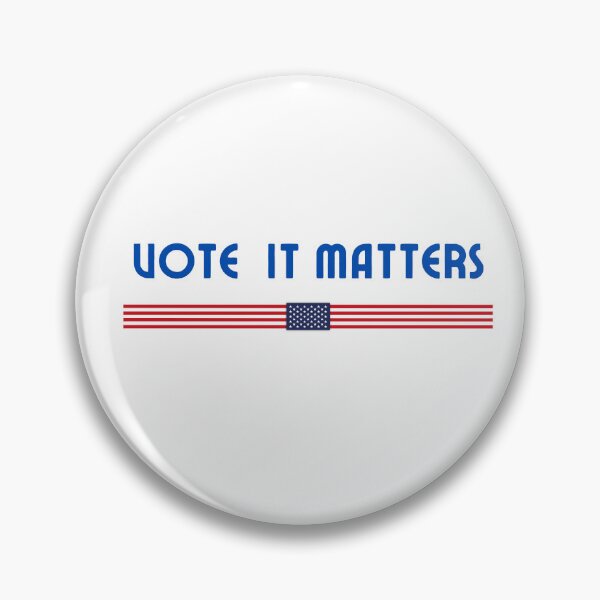 Item preview, Vote IT Matters  Elections Presidential 2024 designed and sold by VioletsnPansies.