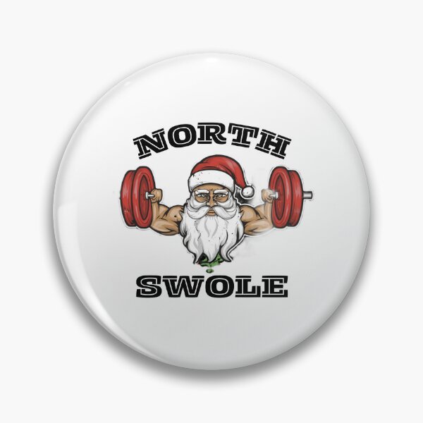 Item preview, Welcome to the North Muscle Santa Christmas Workout designed and sold by medbouk1.