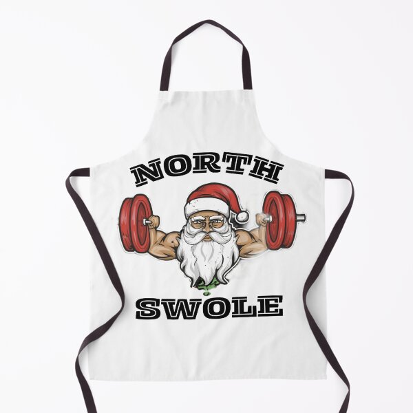 Item preview, Welcome to the North Muscle Santa Christmas Workout designed and sold by medbouk1.
