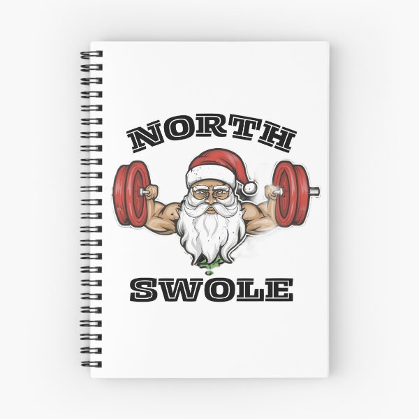 Item preview, Welcome to the North Muscle Santa Christmas Workout designed and sold by medbouk1.