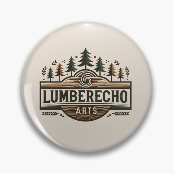 Item preview, Nature-Inspired Emblem of Lumber Echo Arts designed and sold by LumberEchoArts.