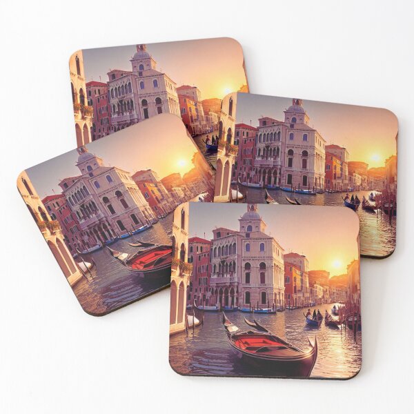 Item preview, Canal Junction at Sunset. designed and sold by Frame of Mind .