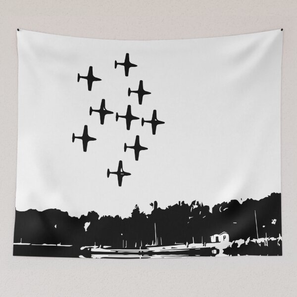Item preview, Beaver Lake Black and White Fly Over. designed and sold by Austin H. Kapfumvuti.