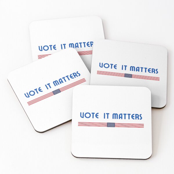 Item preview, Vote IT Matters  Elections Presidential 2024 designed and sold by VioletsnPansies.