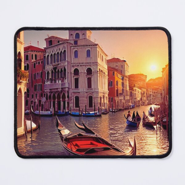 Item preview, Canal Junction at Sunset. designed and sold by Frame of Mind .