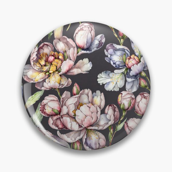 Item preview, Watercolor peonies designed and sold by PragmaticP.