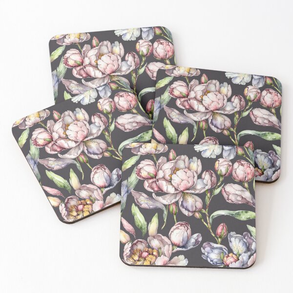 Item preview, Watercolor peonies designed and sold by PragmaticP.
