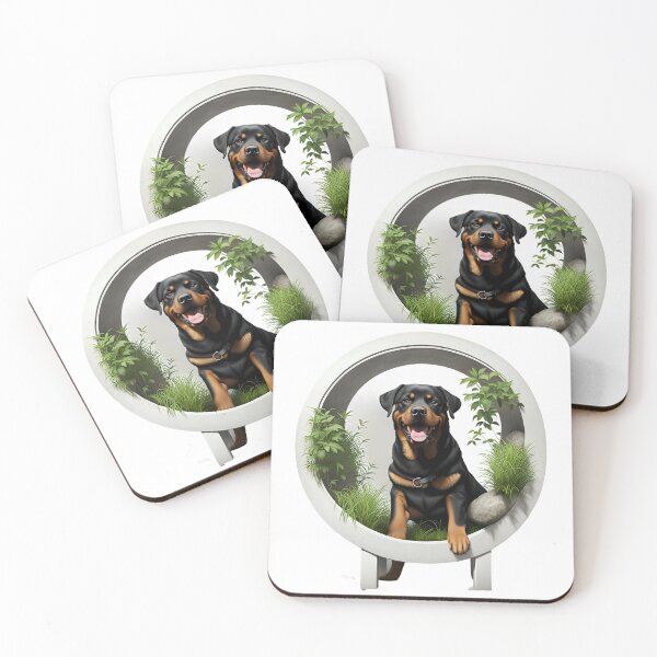 Item preview, Beautiful Black and Rust Rottweiler designed and sold by Kaleddis.