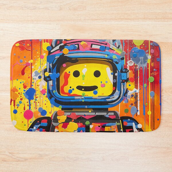 Item preview, Colorful space man designed and sold by cobblzstudio.