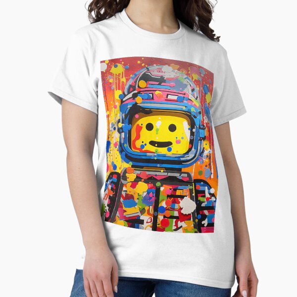 Item preview, Colorful space man designed and sold by cobblzstudio.