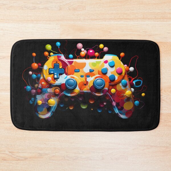 Item preview, Colorful video game controller  designed and sold by Linework Studio.