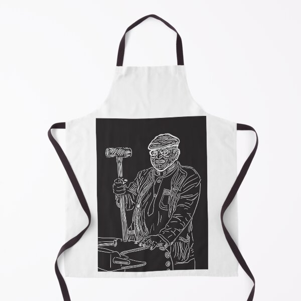 Item preview, Fred Dibnah holding a big hammer designed and sold by mtatatat.