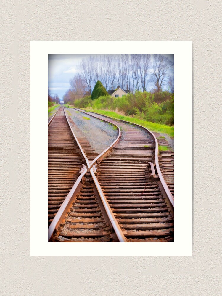 Alternate view of Crossroads Art Print