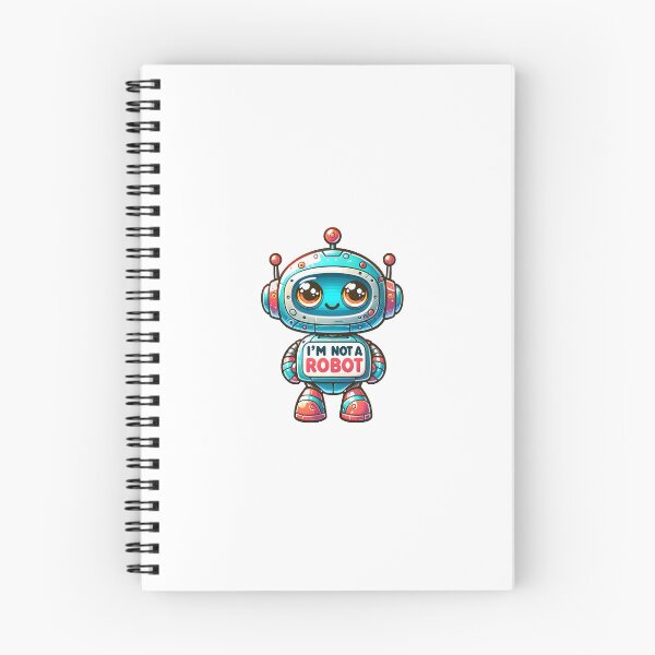 Item preview, I'm Not A Robot designed and sold by MichellesMedArt.