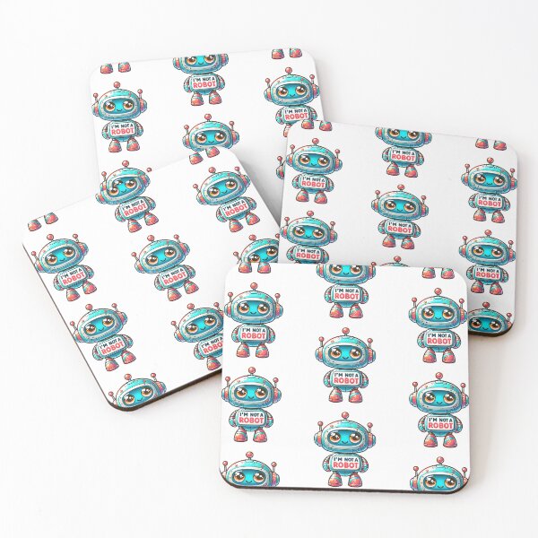 Item preview, I'm Not A Robot designed and sold by MichellesMedArt.