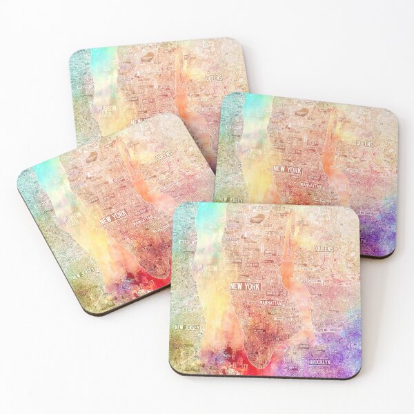 Item preview, New York city map rainbow pride designed and sold by oliver polanski.