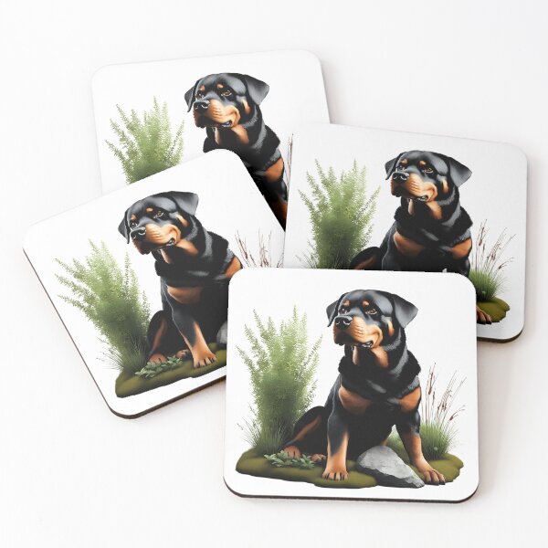 Item preview, Beautiful Black and Mahogany Rottweiler designed and sold by Kaleddis.