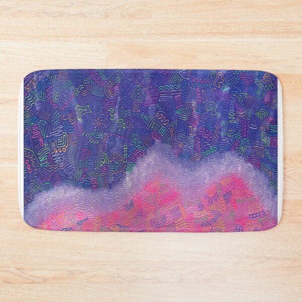 Item preview, Psychedelic Midnight Beach designed and sold by sofjac.