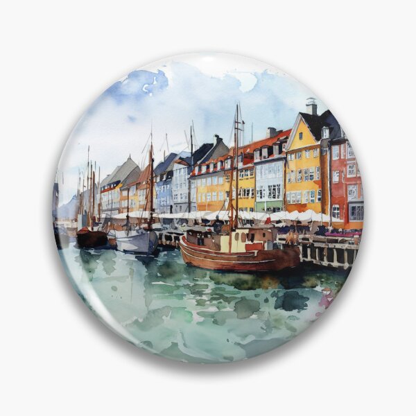 Item preview, Nyhavn Reflections designed and sold by ArtArchive-KK.