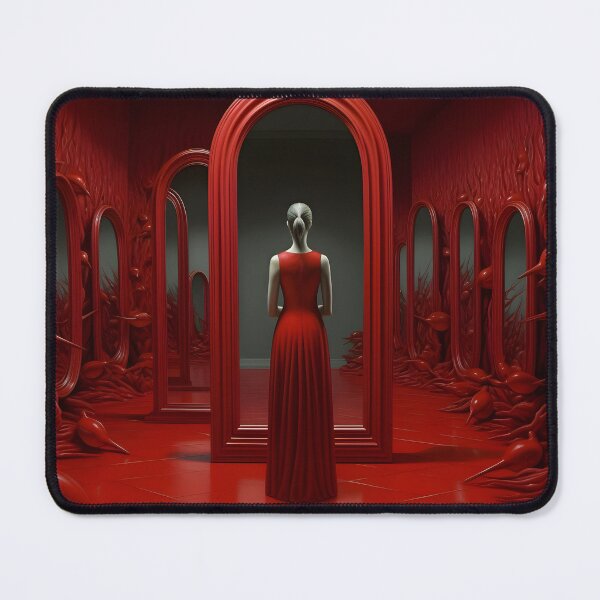 Item preview, Ruby maze designed and sold by AI-Only Creations.