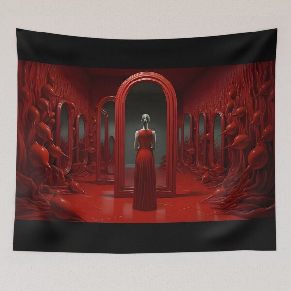Item preview, Ruby maze designed and sold by AI-Only Creations.