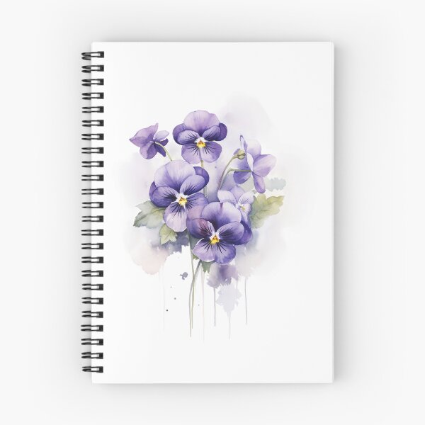 Item preview, Whimsical Violets designed and sold by Tillyvanilli.