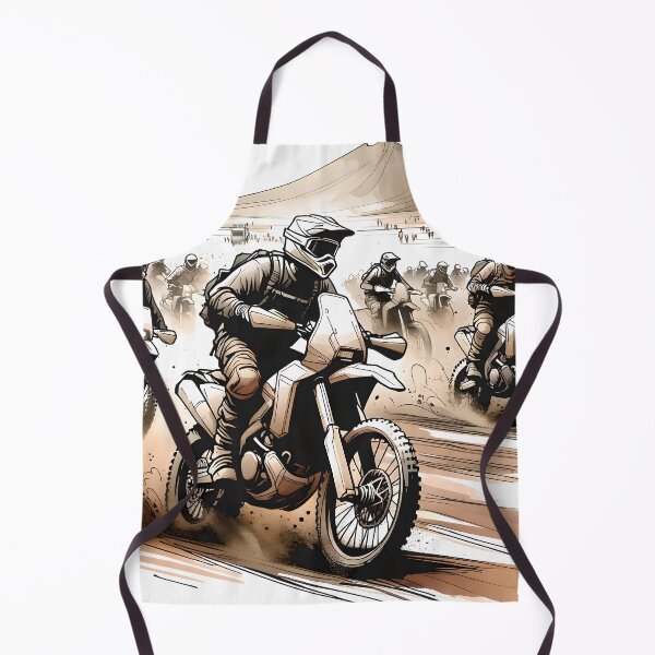 Item preview, Motocross rider rally bikes desert enduro dunes designed and sold by OutdoorMemories.