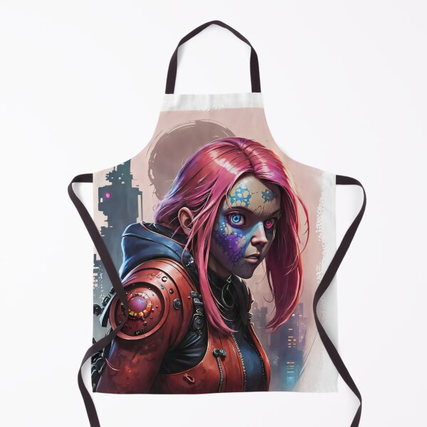 Item preview, Aera, the Cyber Zombie Girl designed and sold by ThreadedTales.