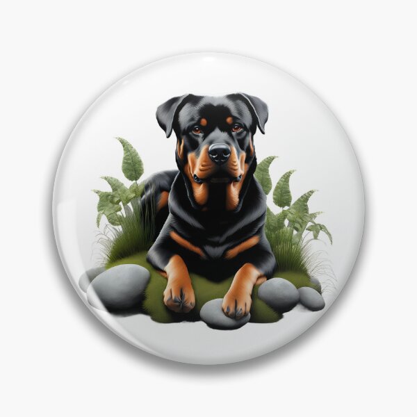Item preview, Beautiful Black and Mahogany Rottweiler designed and sold by Kaleddis.