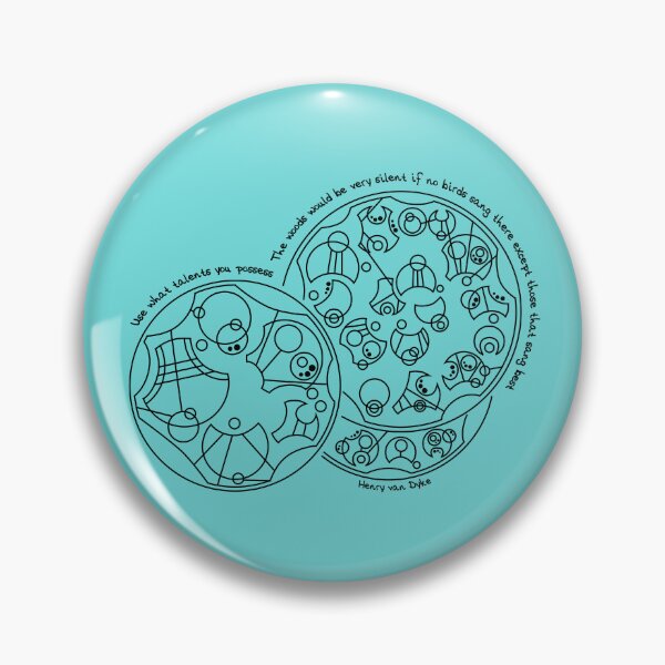 Item preview, Use what talents you possess - Circular Gallifreyan designed and sold by TimeLady's Closet.