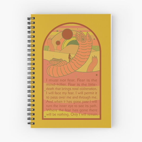 Item preview, Litany against fear. Retro Spice! designed and sold by O Grimley.