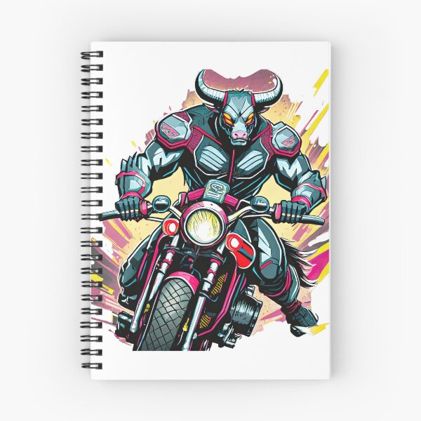 Item preview, Bull on a Bike designed and sold by BADESIGNZZ.