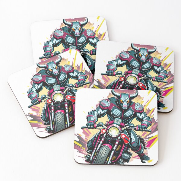 Item preview, Bull on a Bike designed and sold by BADESIGNZZ.