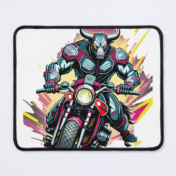 Item preview, Bull on a Bike designed and sold by BADESIGNZZ.