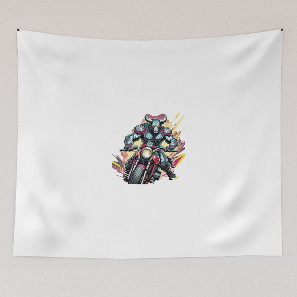 Item preview, Bull on a Bike designed and sold by BADESIGNZZ.