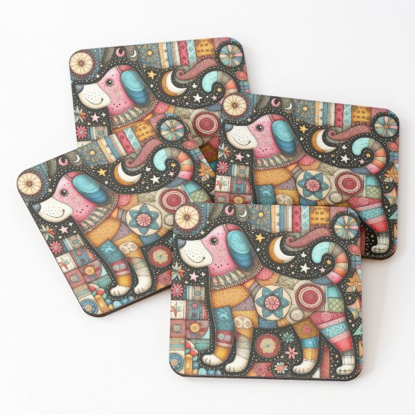 Item preview, Patchwork Dog designed and sold by NewAgerJul.