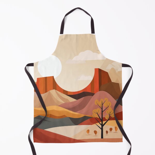 Item preview, Southwestern desert bold color modern art designed and sold by TheMoxieHouse.