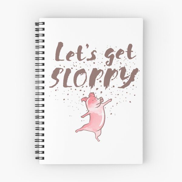 Item preview, Let's Get Sloppy (Dancing Pig) designed and sold by HouseholdRetro.