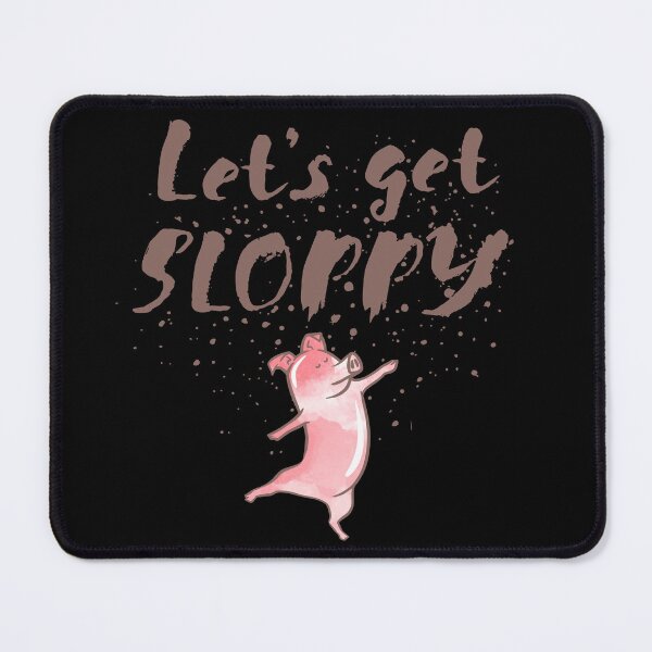 Item preview, Let's Get Sloppy (Dancing Pig) designed and sold by HouseholdRetro.