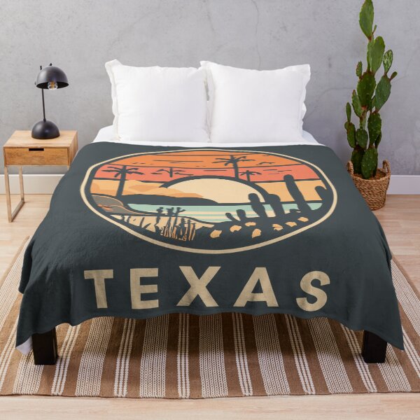 Item preview, Texas - Vintage Sunset - Colorful Illustration designed and sold by Amazing States of America.