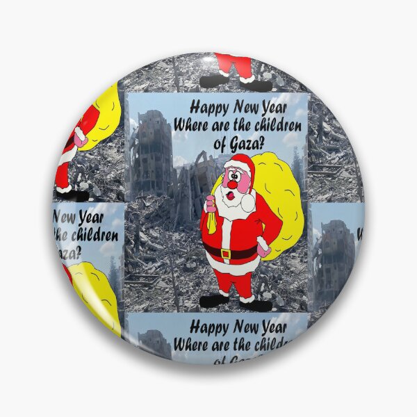 Item preview, Santa Claus Happy New Year, where are the kids? designed and sold by Memo911.
