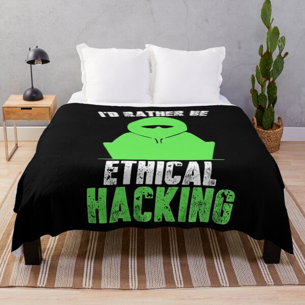 Item preview, I'd Rather Be Ethical Hacking Funny Computer Security designed and sold by SharpThreadZ.