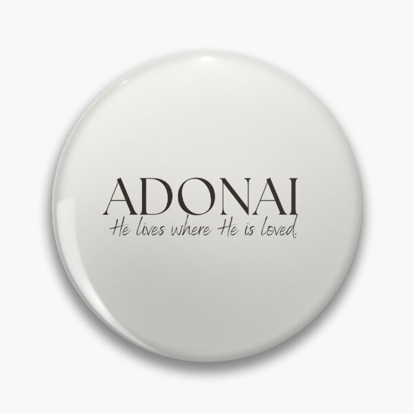 Item preview, Adonai with Tagline Dark Text designed and sold by Adonai-hop.
