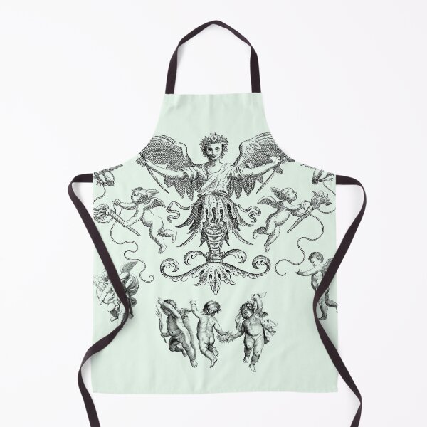 Item preview, Baroque Sapphire pk Batik Renaissance Angel Cherub Design designed and sold by TheLocoShop.