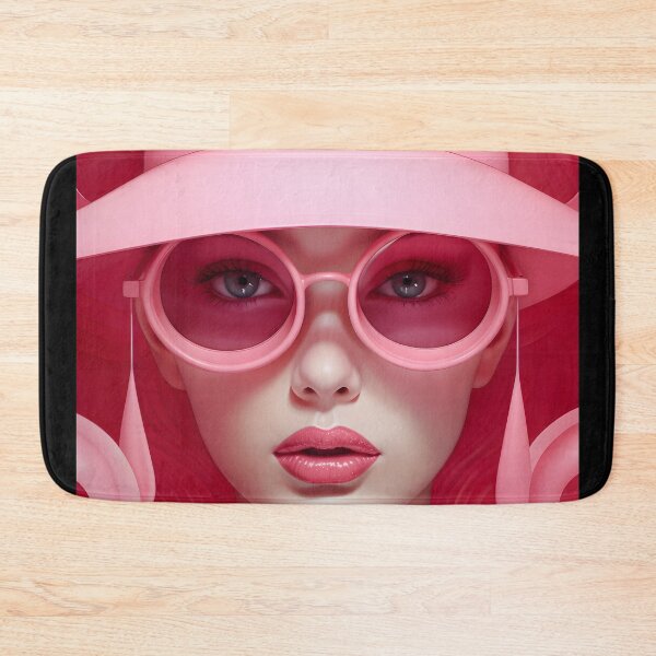 Item preview, Pink Reflections: A Surreal Portrait Masterpiece designed and sold by AI-Only Creations.