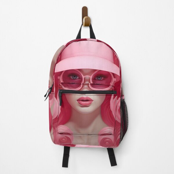 Item preview, Pink Reflections: A Surreal Portrait Masterpiece designed and sold by AI-Only Creations.