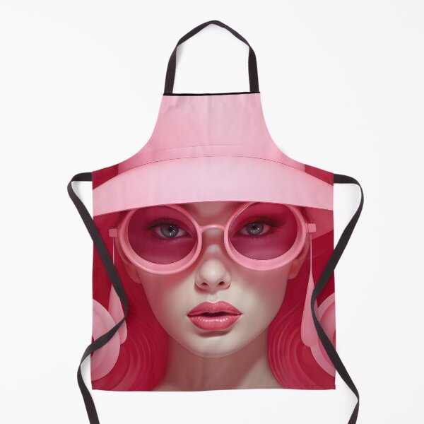 Item preview, Pink Reflections: A Surreal Portrait Masterpiece designed and sold by AI-Only Creations.
