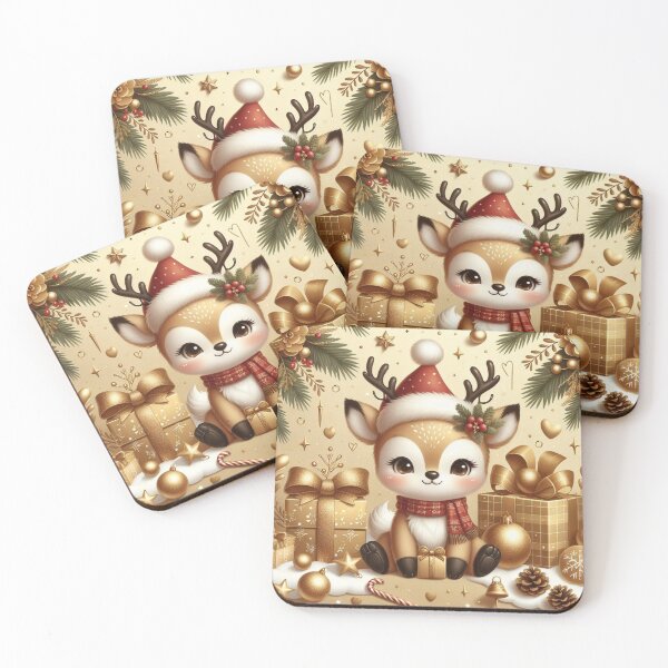 Item preview, cute xmas deer designed and sold by Greydate.