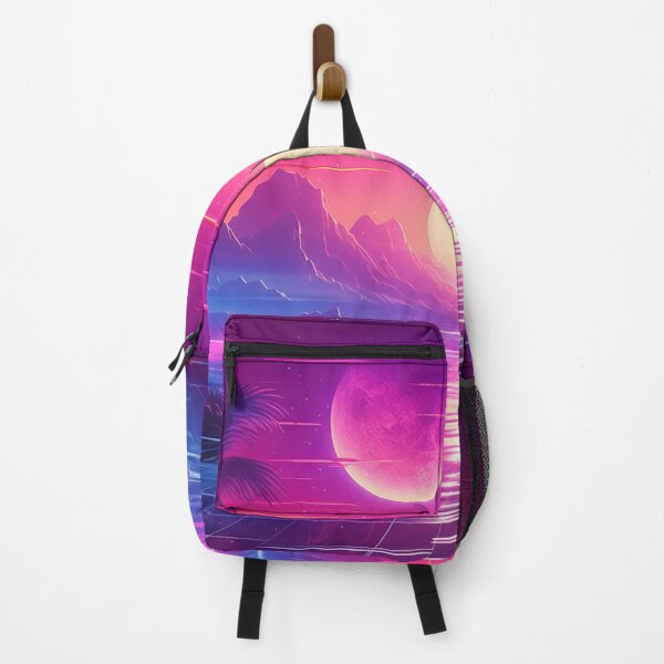 Item preview, Sunset Synchrony: Cool Waves of Synthwave designed and sold by Mullet Monkey.