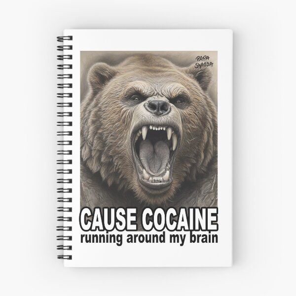 Item preview, Grizzly Bear Turns Crazy; designed and sold by StickerApe.